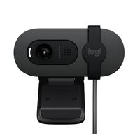 WEBCAM LOGITECH BRIO 100 GRAFIITO FHD 1080 A 30 FPS 58° RIGHTLIGHT 2, MICROFONO USB-A WIN / MAC / CHROME