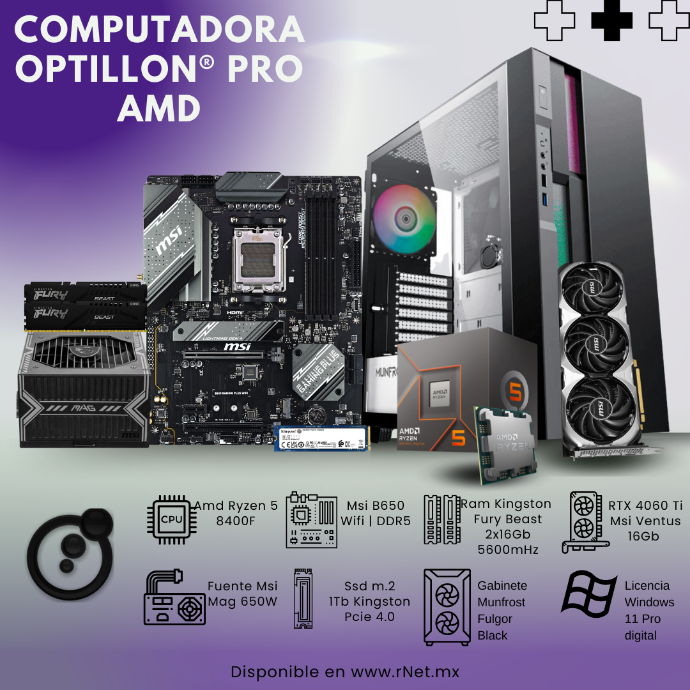 Computadora rNet® Optillon® Pro