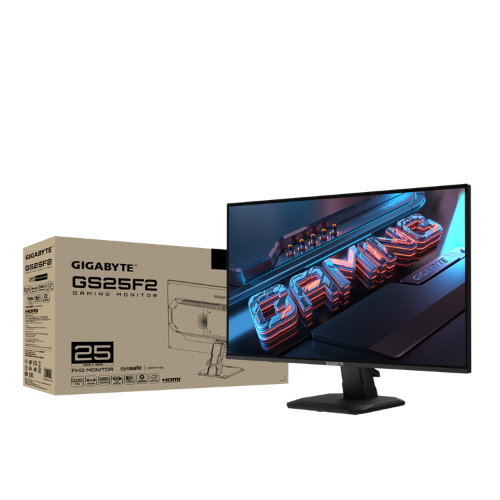 Monitor Gamer Gigabyte GS25F2 LED 24.5", 1920x1080 Full HD, 200Hz, HDMI/DisplayPort, Bocinas Integradas, Negro