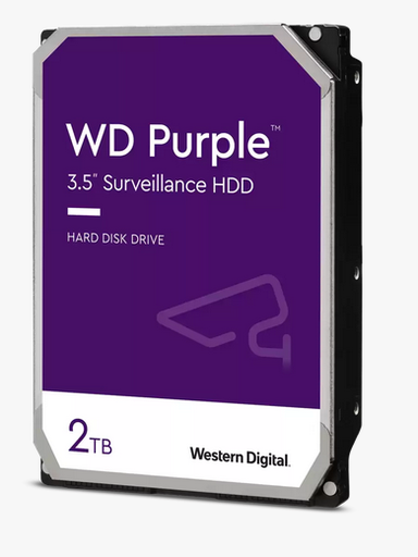 [WD23PURZ - HD-2865] Disco Duro WD PURPLE 2TB 3.5" - 5400RPM DVR